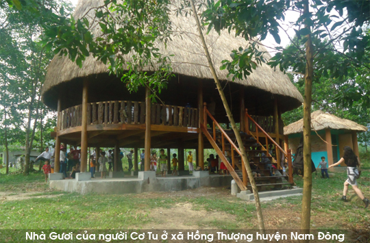 Nhà Guol tại huyện Nam Đông